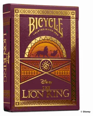 Productafbeelding van Bicycle® kaartspel - Disney De Leeuwenkoning kaartspel, speelkaarten, pokerkaarten, één deck
