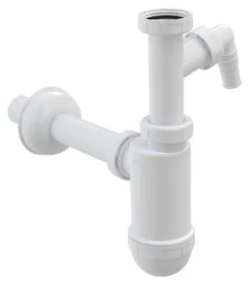 Obrázek produktu pro Sifon k umyvadlu Alcadrain A430P ø 32 mm s přípojkou a převlečnou maticí 5/4"