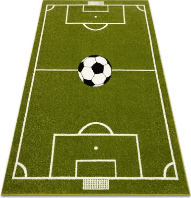Produktbild von Teppich MUNDIAL Fußballplatz, Fußball - grün Grün 160x220 cm