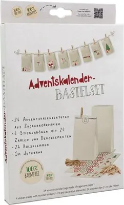 Produktbild von Adventskalender Bastelset blanko
