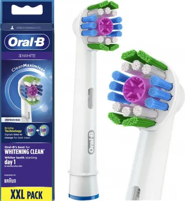 Produktbild von Oral-B | Aufsteckbürste Oral-B 3D White - 1 Stück - Originalqualität - Effektive Zahnreinigung