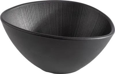 Produktbild von APS 85093 Schale NERO, 19 x 16,5 cm, Höhe 9 cm, Melamin, schwarz
