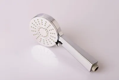Produktbild von PaulGurkes Handbrause 3-Strahlarten großer Brausekopf Kunststoff Chrom