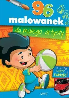 Produktbild von ISBN 96 malowanek dla małego artysty, Polski, Broszurowa okładka, 96 stron(y)