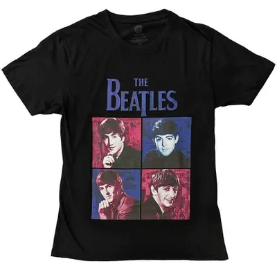 Produktbild von The Beatles Portraits Black L T-Shirt