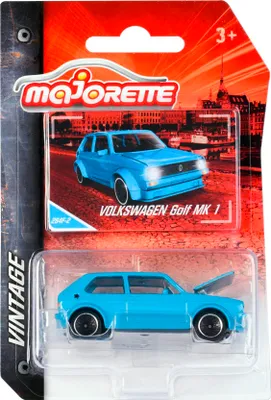 Produktbild von Majorette Spielzeugauto Vintage VW Golf MK1 blau 212052010Q12