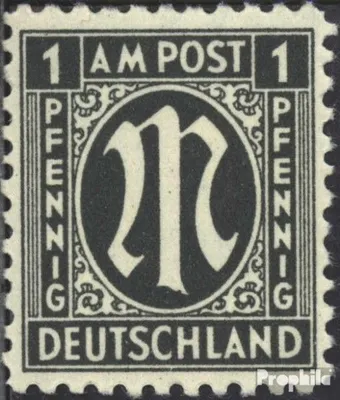 Produktbild von Briefmarken Bizone (Alliierte Besetzung) 1945 Mi 16 gestempelt AM-Post