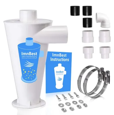 Image de Séparateur de cyclones, filtre d'aspiration des poussières - Pour aspirateur avec kit d'accessoires