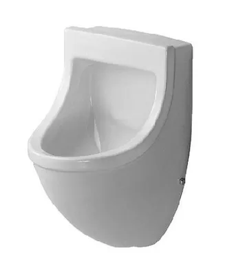 Produktbild von Duravit Urinal STARCK 3 330 x 350 mm, Zulauf von hinten ohne Fliege HygieneGlaze weiß