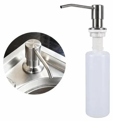 Zdjęcie produktu dla Dozownik Do Mydła Płynu Do Naczyń 300 Ml 2 Tryby Obrotowy 360° Kuchenny
