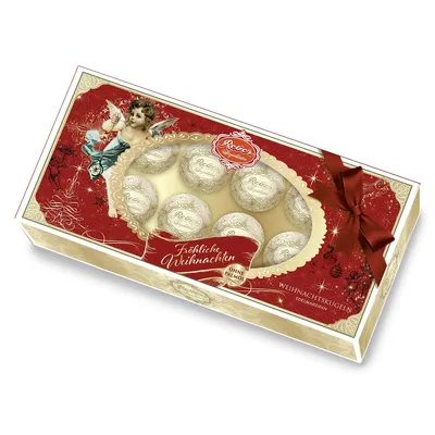 Produktbild von Reber Weihnachts-Kugeln Edelmarzipan 10er-Packung