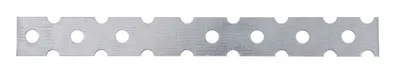 Zdjęcie produktu dla Alberts 824563 Łącznik ścienny, płaski, ocynkowany sendzimir, 200 x 22 x 0,7 mm, zestaw 50 sztuk