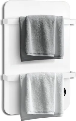 Produktbild von Izrielar Wandmontage Handtuchtrockner Infrarotheizung 600W  - Temperaturregelung - Fernbedienung WiFi Smart App fähig, inkl. für Schlafzimmer, Badezimmer usw.