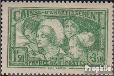 Produktbild von Briefmarken Frankreich 1931 Mi 261 (kompl.Ausg.) postfrisch Schuldentilgung