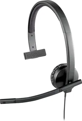 Produktbild von Logitech H570E, Kabelgebunden, Büro/Callcenter, 31,5 - 20000 Hz, 85 g, Kopfhörer, Schwarz