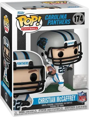 Produktbild von NFL Carolina Panthers - Christian McCaffrey 174 - Funko Pop! Vinyl Figur