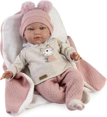 Image de MuÑecas Guca Nerea Babypuppe Rosa Taille unique