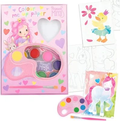 Produktbild von Depesche Princess Mimi Malbuch - kreatives Ausmalpapier für Kinder