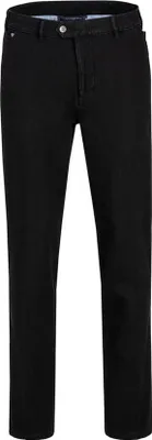 Produktbild von Brühl - Herren Flatfront Hose in verschiedenen farbenParma Do (579191310100), Größe:62, Farbe:Tiefschwarz (960)