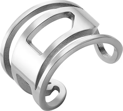 Produktbild von Stilvoller offener Stahlring DX1548040