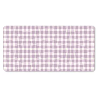 Produktbild von MuchoWow® Schreibtischunterlage Pastell - Lila - Muster 80x40 cm - XXL Mauspad - Gaming Mauspad