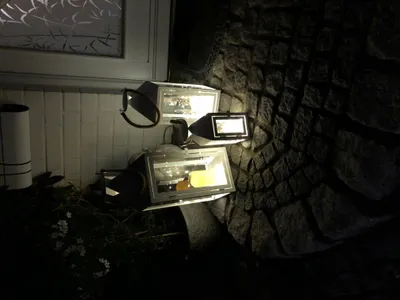 Produktbild von 3er Laternen Set Windlicht Gartenlaterne Metall Kerzen Lichterketten
