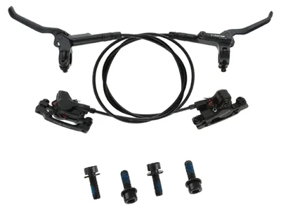 Produktbild von Hydraulische Scheibenbremsanlage für Mountainbikes mit 800 mm und 1400 mm langen Bremsleitungen