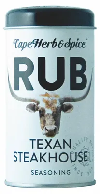 Obrázek produktu pro Cape Herb and Spice Rub Texan Steakhouse směs koření a soli 100g