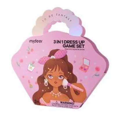 Produktbild von Mideer Kreatives 3-in-1-Set für Mädchen – Prinzessinnen und Mode