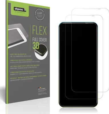 Produktbild von 2x Full Cover Schutzfolie matt für Mobicel X9 Panzerfolie Anti-Shock