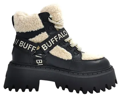 Imagen del producto de Botas de senderismo Buffalo Aspen, color negro, cordones, para uso casual