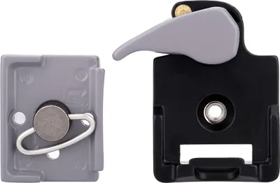 Immagine prodotto di Adattatore a sgancio rapido per fotocamera 323 + piastra compatibile con Manfrotto 200PL-14 compatibile