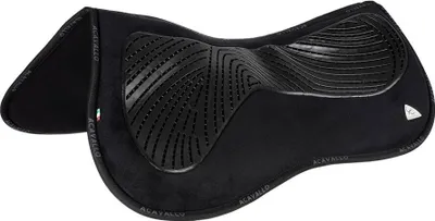 Produktbild von Acavallo Gel And Memory Foam Half Pad, Farbe:Black, Größe:3