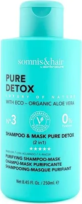 Produktbild von Somnis&Hair Pure Detox 2-in-1 Reinigungs-Shampoo und Haarmaske, 250 ml