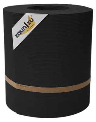 Produktbild von Sichtschutzstreifen zaun|zu RILLE MAXI 26m Rolle Blende für 24cm Gittermatten Schwarz 26m