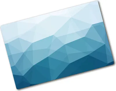 Produktbild von Tulup Glas Herdabdeckplatte - 80x52 cm - Glaskeramikkochfeld-Abdeckung Spritzschutz Glasabdeckplatte - Einteilig - Kunst: Modern & Klassisch - Abstraktion - Blau