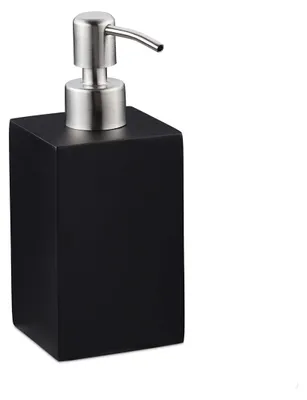 Image de relaxdays 10031062_46 relaxdays Seifenspender schwarz 300,0 ml