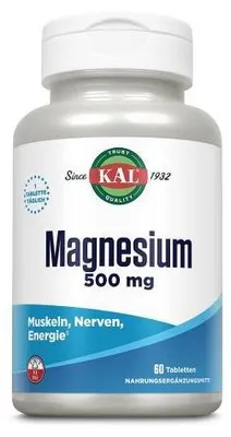 Zdjęcie produktu dla Magnez 500 mg Kal Tabletki 60 kapsułek