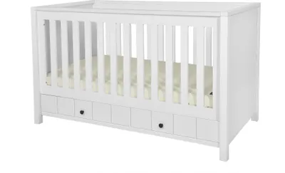 Produktbild von Babybett Allpin - Mitwachsendes Kinderbett für sicheren und komfortablen Schlaf