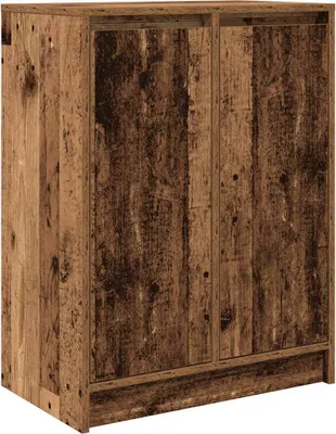 Zdjęcie produktu dla Komoda Stare drewno 57x34x76 cm Drewno klejone