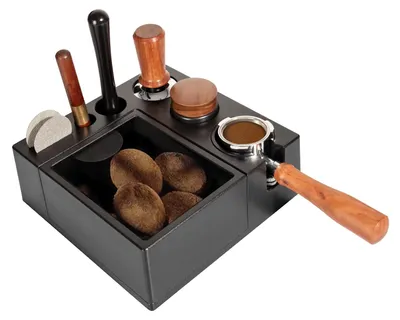 Tamperstation ABS für Siebträger 51-58 mm, Barista-Zubehör