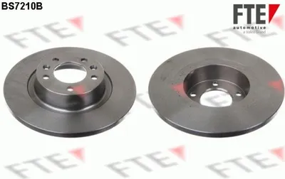 Produktbild von 2 Bremsscheiben Hinterachse voll Ø 290 mm 14 mm FTE für u.a. CITROËN JUMPY