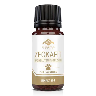 Produktbild von Zeckafit | Kügelchen für Haustiere | Ergänzungsfuttermittel | natürliches Mittel