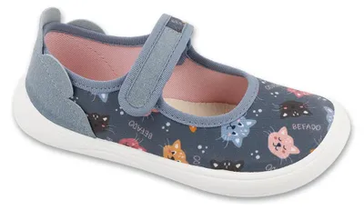Produktbild von Befado Barefoot 143Y005 Ballerinas mit Katzen