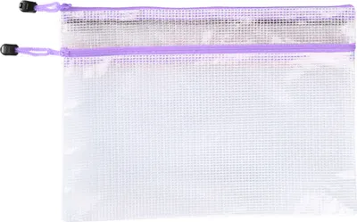 Produktbild von A4 Transparente Schreintasche, zweilagig, tragbar, mit Reißverschluss, groß, wasserdicht, für Prüfungsunterlagen, Dokumentenmappe, Schulbedarf