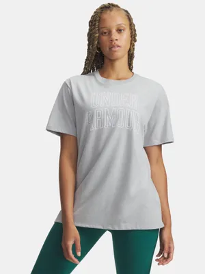 Image de T-shirt Under Armour Rival OS Campus pour femme, taille XS