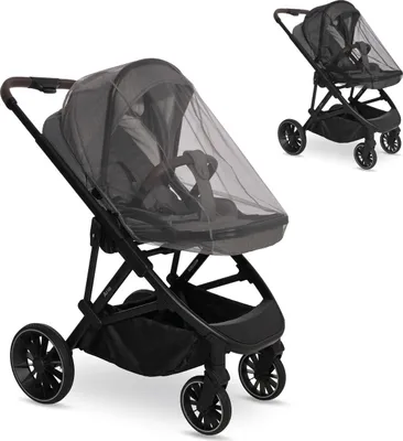 Immagine prodotto di Zanzariera Lorelli per carrozzina, protezione dagli insetti per passeggini, per tutti i monoposto grigio