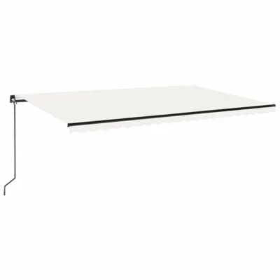 Produktbild von Markise Manuell Einziehbar 500x300 cm Creme