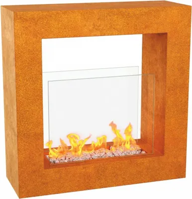 Produktbild von Casa Padrino Garten Deko Bioethanol Kamin 70 cm - Garten & Terrassen Accessoires