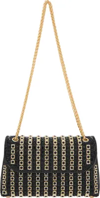 Image de Sac pliable FENIA pour femme - noir et or, taille unique